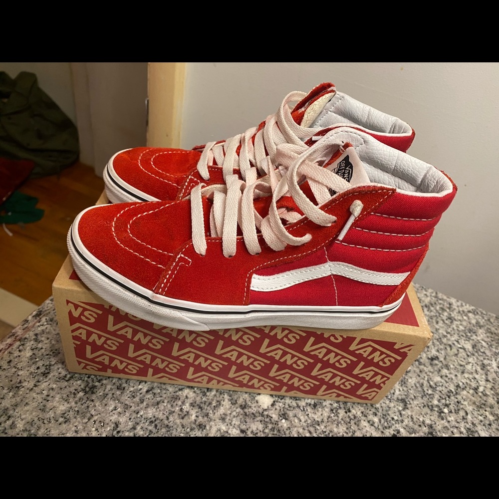 Red Vans - Picture 3 of 3